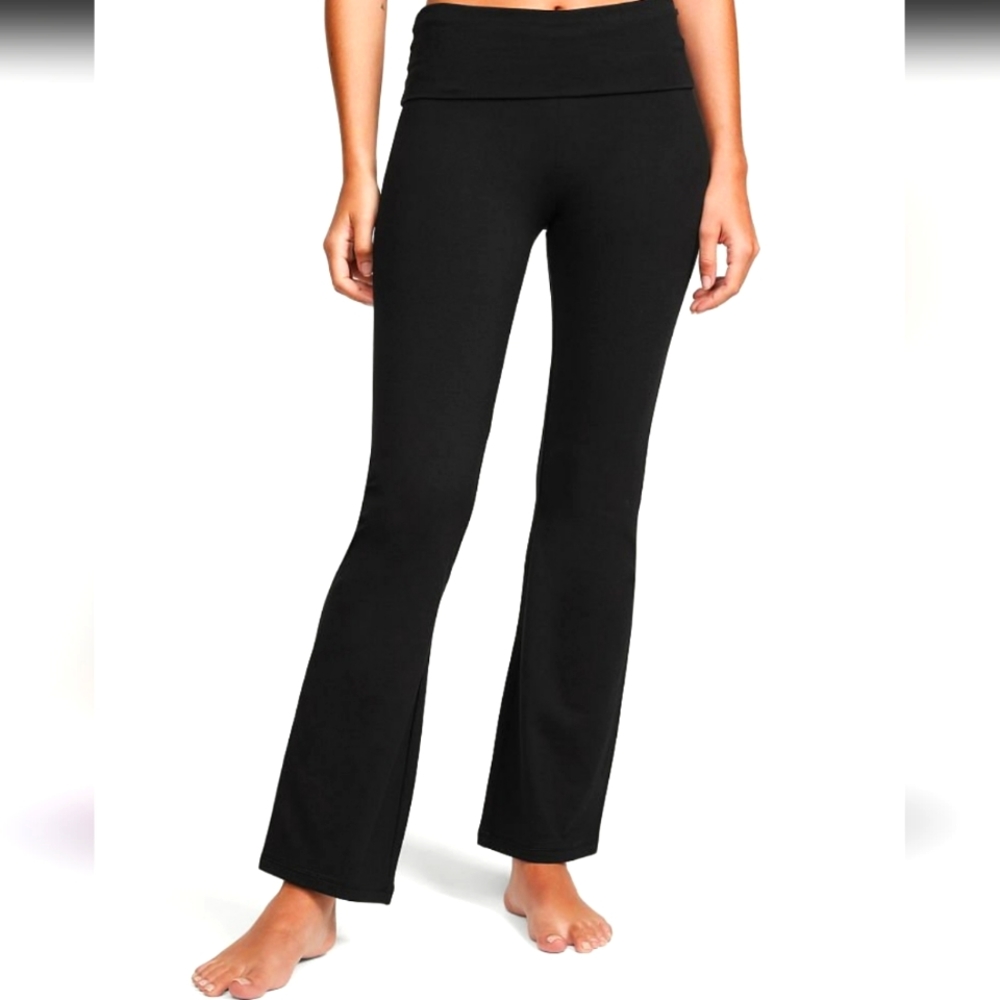 Victoria's Secret foldover flare leggings yoga pants